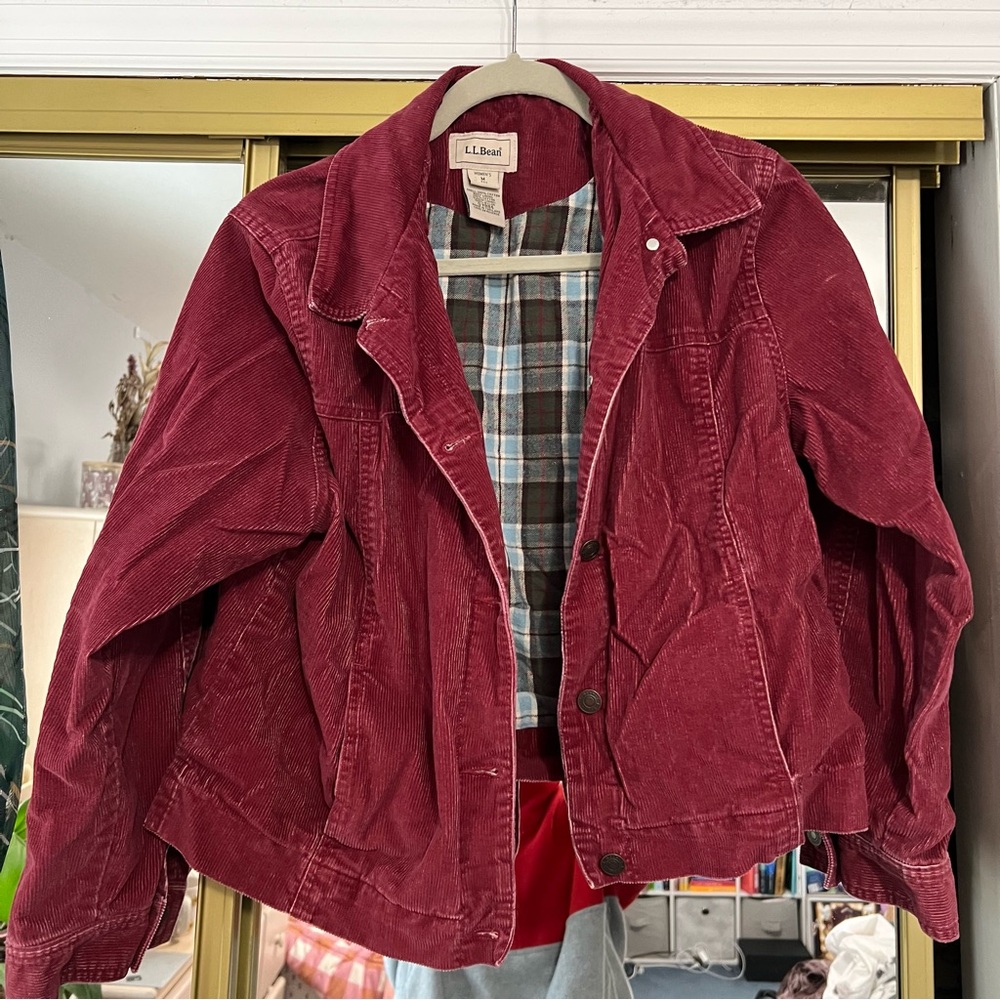 LLBean corduroy jacket!!